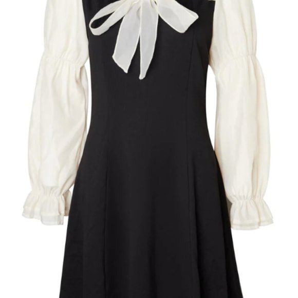 J.ING  Avril Black Contrast Mini Dress - New & Never Worn - Picture 5 of 6